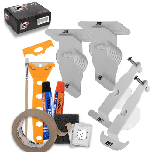 Metal clip mounting kit for - clip,